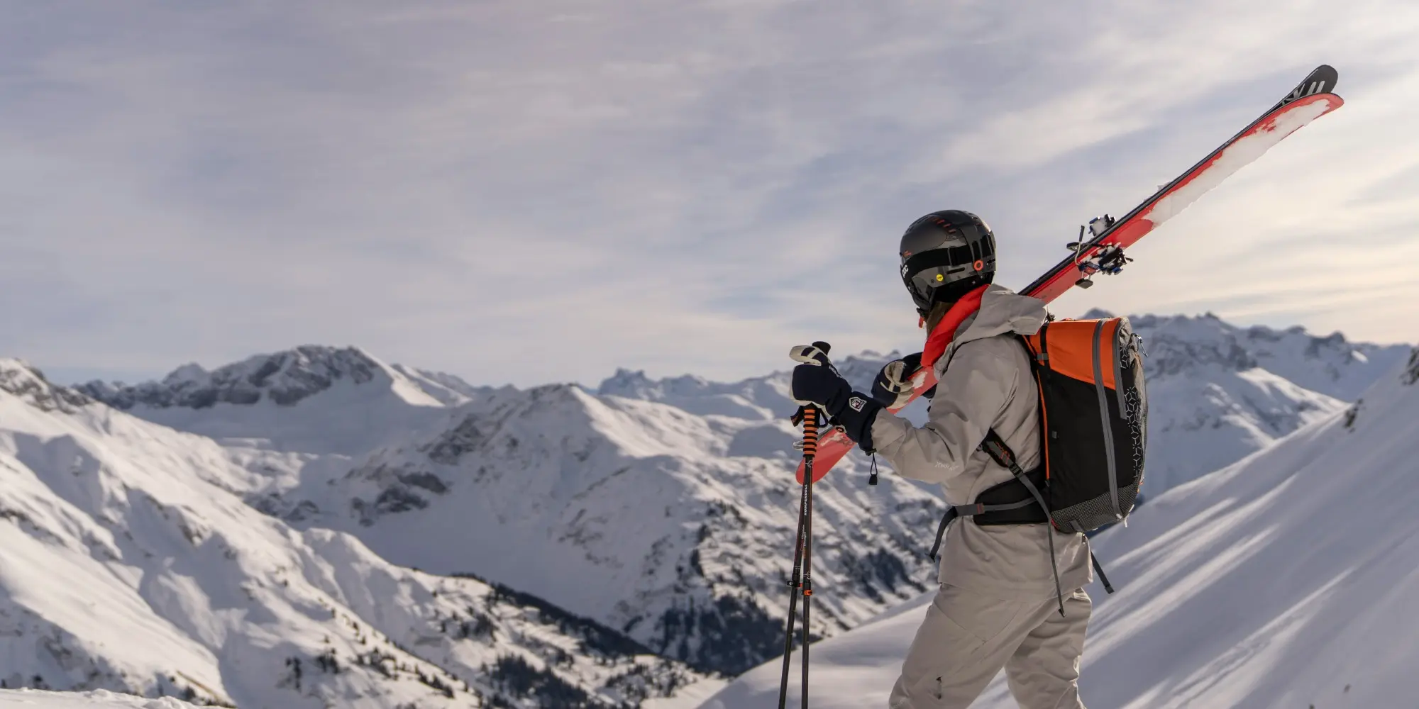 Austrian Alps skiing